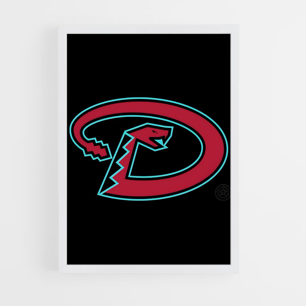Poster Atlanta Thunderstorm – affiche Baseball (vue 3)